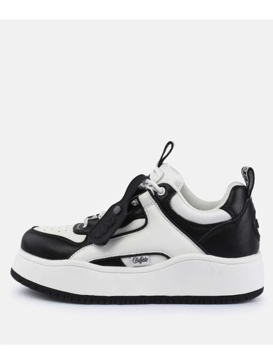 SNEAKERS BIANCA-NERA BUFFALO ARIYA ONE DA DONNA