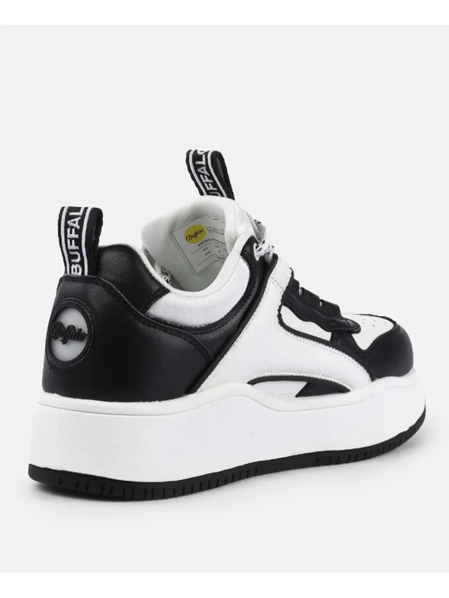SNEAKERS BIANCA-NERA BUFFALO ARIYA ONE DA DONNA - immagine 4