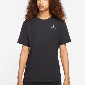 T-SHIRT BASKET JORDAN DA RAGAZZO NERO