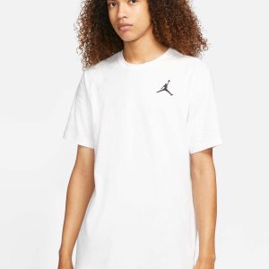 T-SHIRT BASKET JORDAN DA RAGAZZO BIANCO