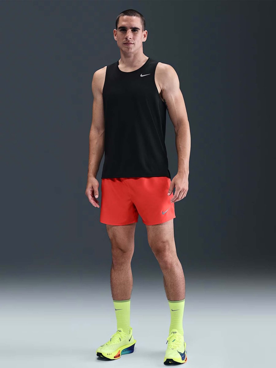 SHORT RUNNING STRIDE DRI-FIT NIKE DA UOMO CORALLO - immagine 3