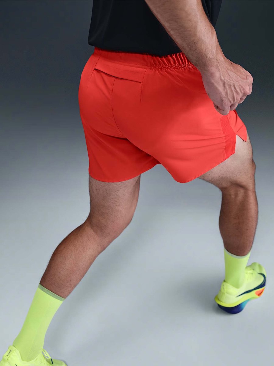 SHORT RUNNING STRIDE DRI-FIT NIKE DA UOMO CORALLO - immagine 4
