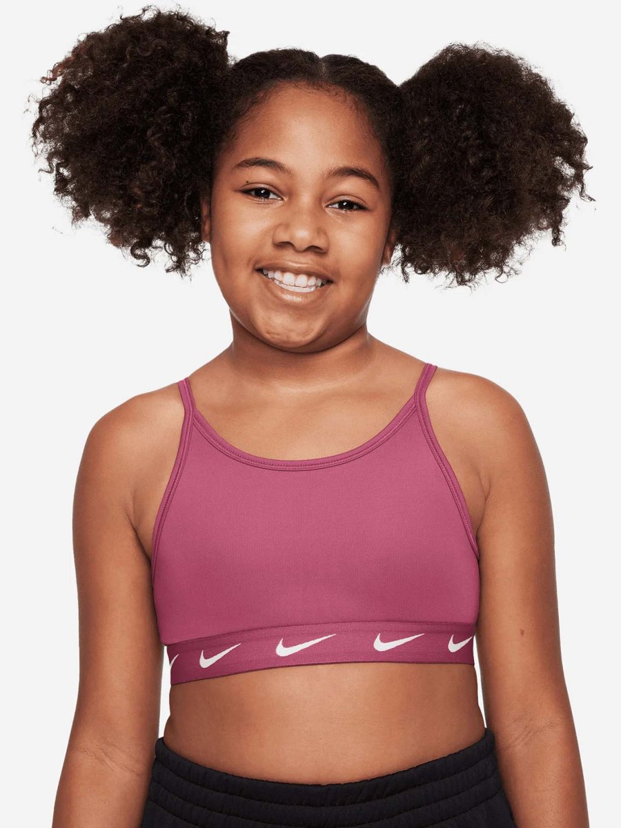 BRA CON SPALLINE SOTTILI NIKE DA BAMBINA PRUGNA - immagine 2