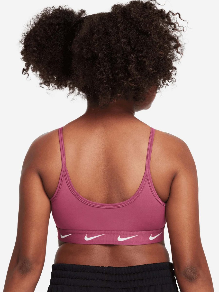 BRA CON SPALLINE SOTTILI NIKE DA BAMBINA PRUGNA - immagine 4