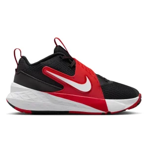 SCARPA BASKET TEAM HUSTLE D NIKE DA BAMBINO NERO ROSSO