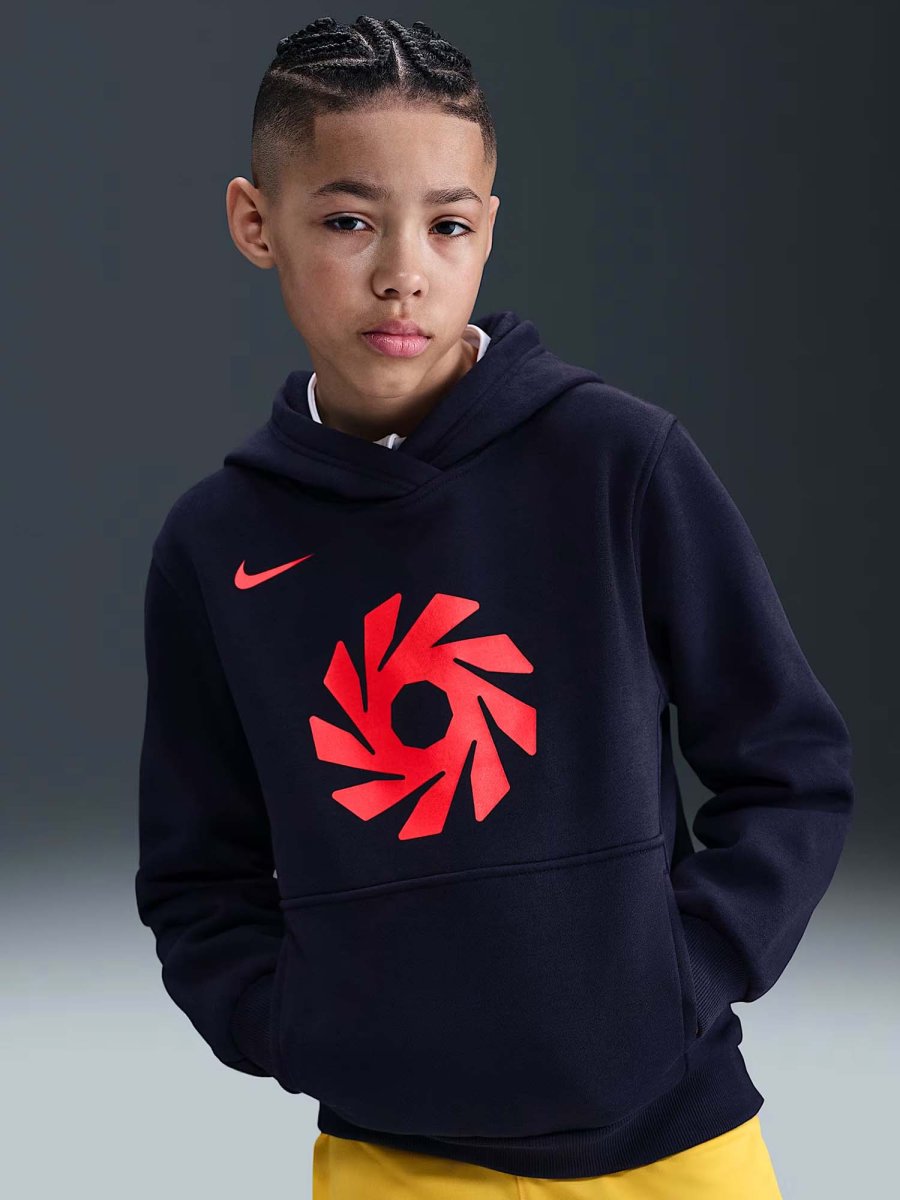 FELPA CALCIO HAALAND NIKE DA BAMBINO BLU - immagine 2