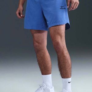 SHORT TRAINING NIKE PRO DA UOMO AZZURRO