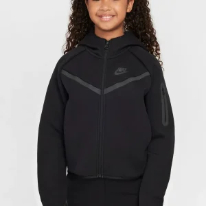 FELPA TECH NIKE DA BAMBINA NERO