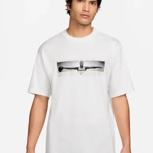 T-SHIRT CON STAMPA JORDAN DA UOMO BIANCO