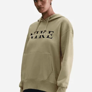 FELPA OVERSIZE CON CAPPUCCIO SPORTSWEAR NIKE DA DONNA VERDE