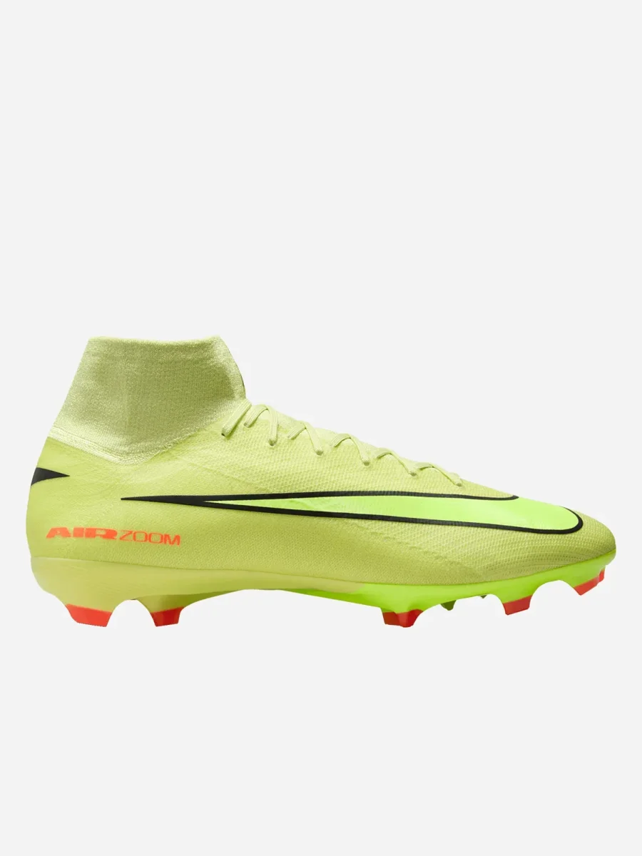 SCARPA CALCIO MERCURIAL 10 PRO FG SUPER NIKEDA UOMO LIME - immagine 2