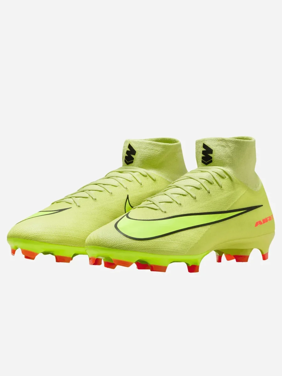 SCARPA CALCIO MERCURIAL 10 PRO FG SUPER NIKEDA UOMO LIME - immagine 3