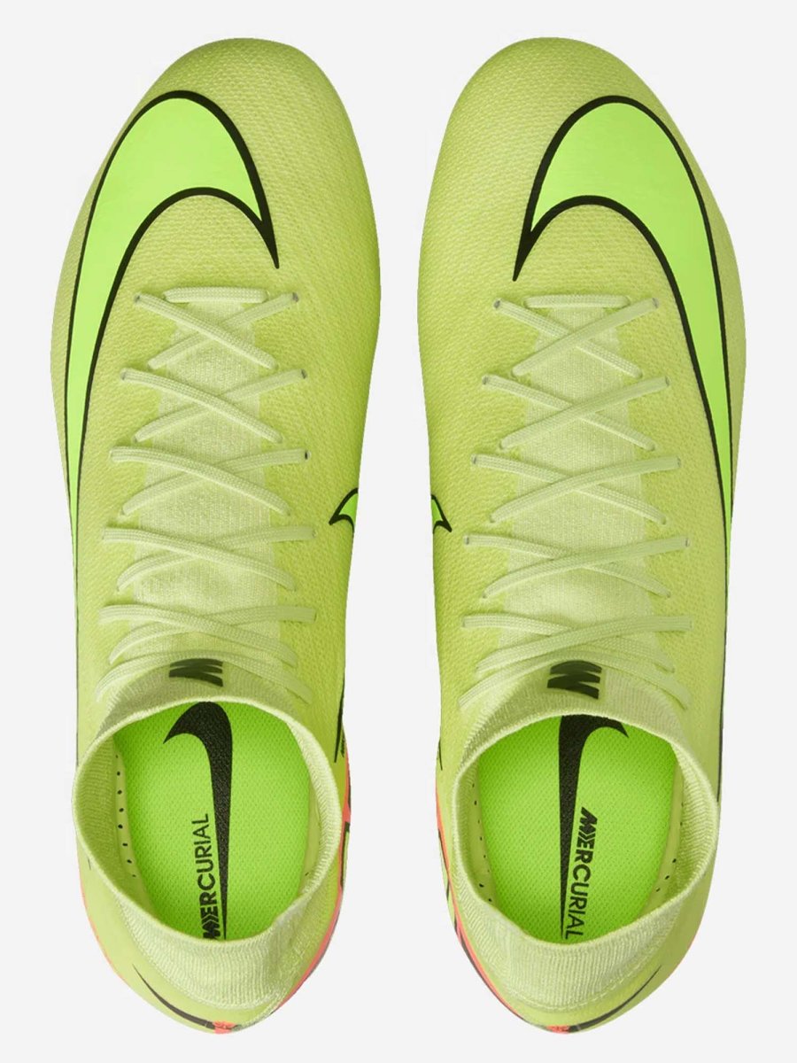 SCARPA CALCIO MERCURIAL 10 PRO FG SUPER NIKEDA UOMO LIME - immagine 7