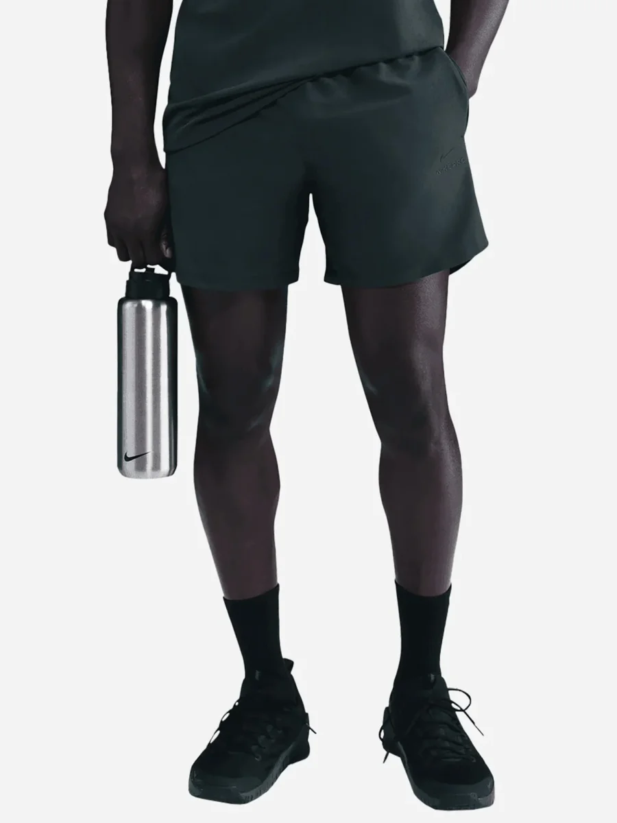 SHORT TRAINING NIKE PRO DA UOMO VERDE