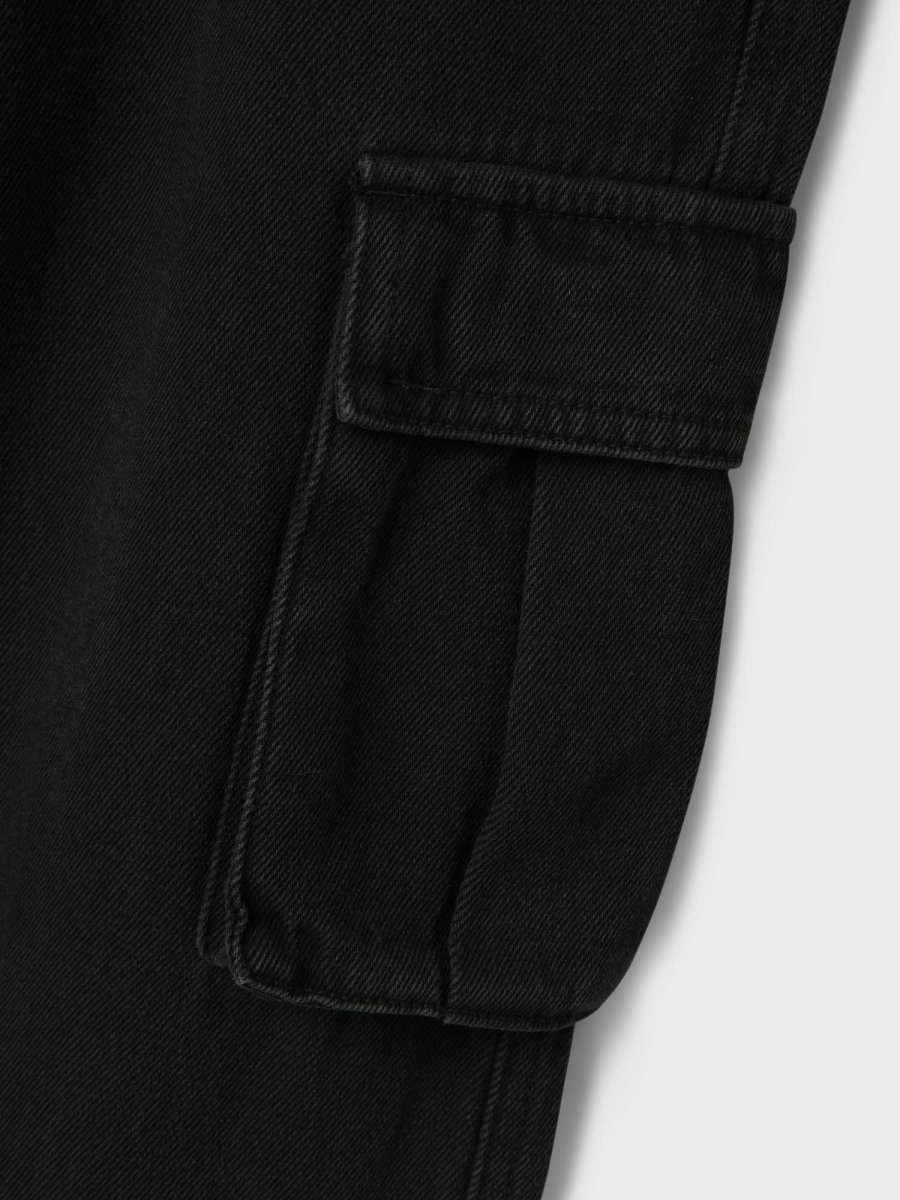 Jeans straight leg Name It unisex adulto in nero - immagine 6