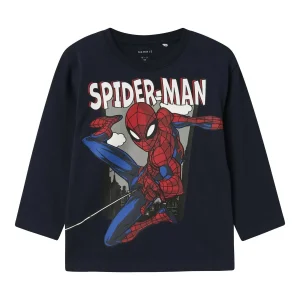 MAGLIA JUICE SPIDERMAN NAME IT DA BAMBINO BLU