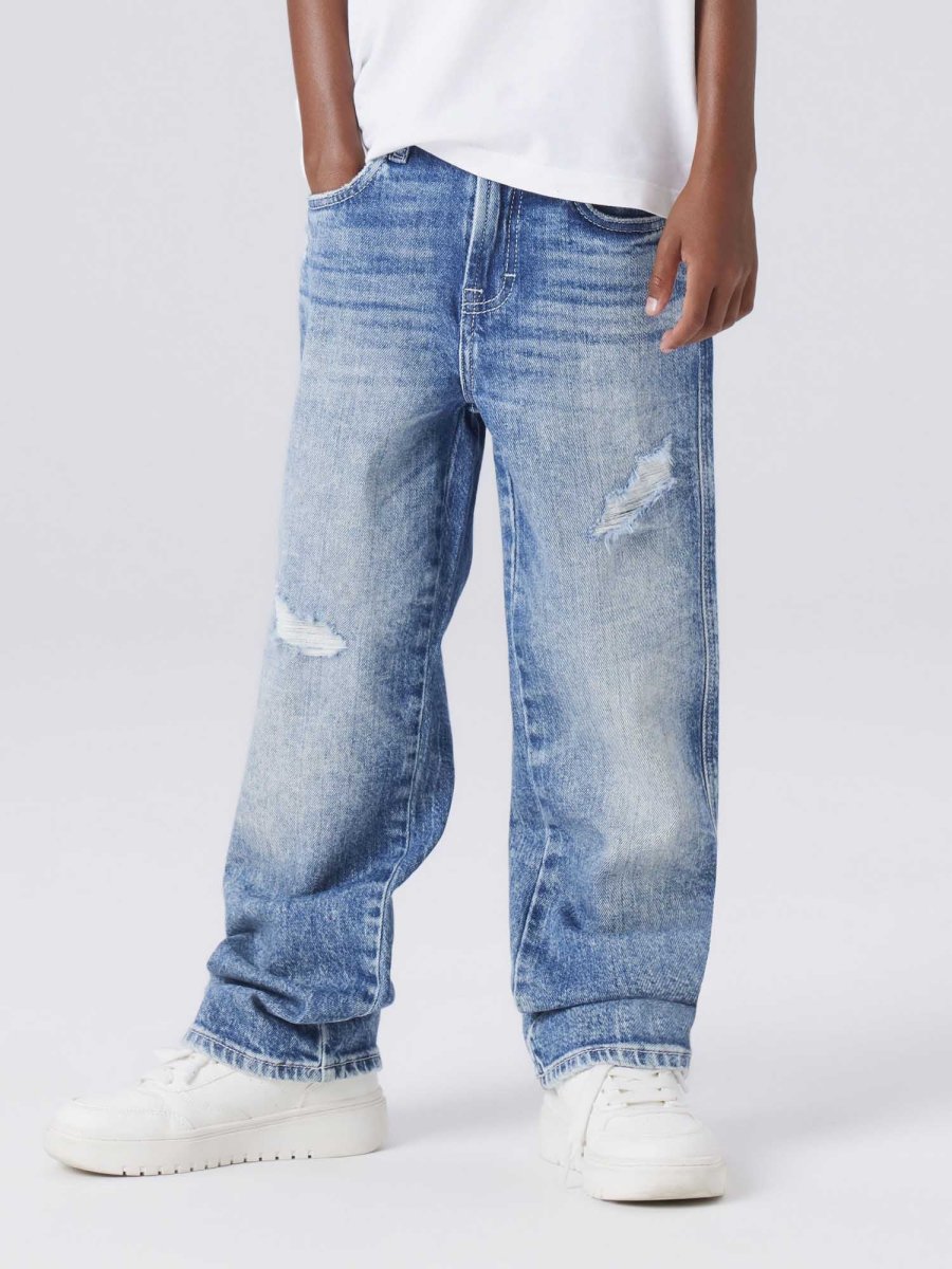 Jeans straight fit unisex adulto medi