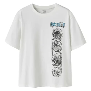 T-shirt unisex Name It Fortnite in bright white