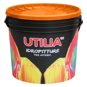 Utilia IDROPITTURA SEMILAVABILE col.Bianco Lt.4