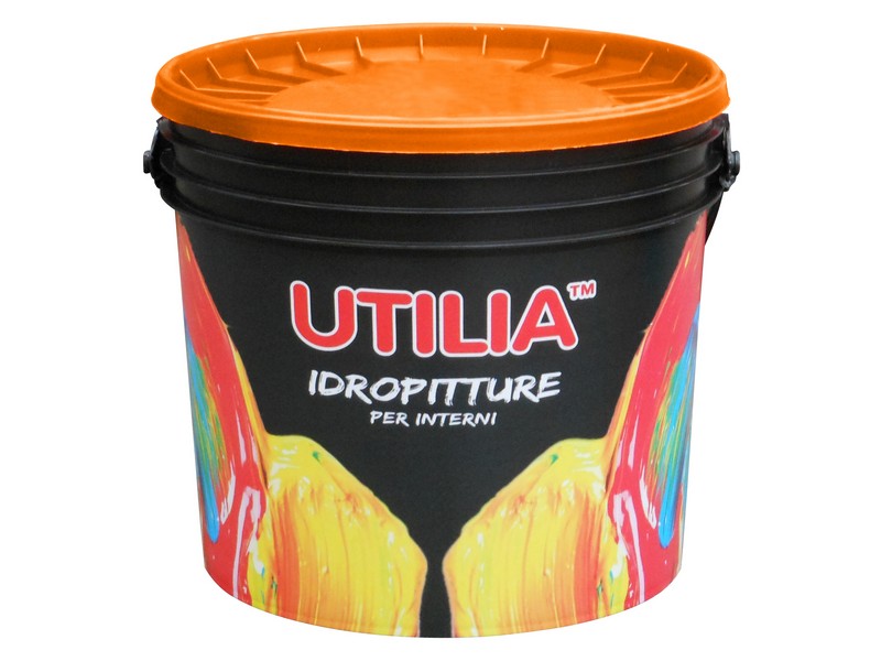 Utilia IDROPITTURA SEMILAVABILE col.Bianco Lt.4 - immagine 2