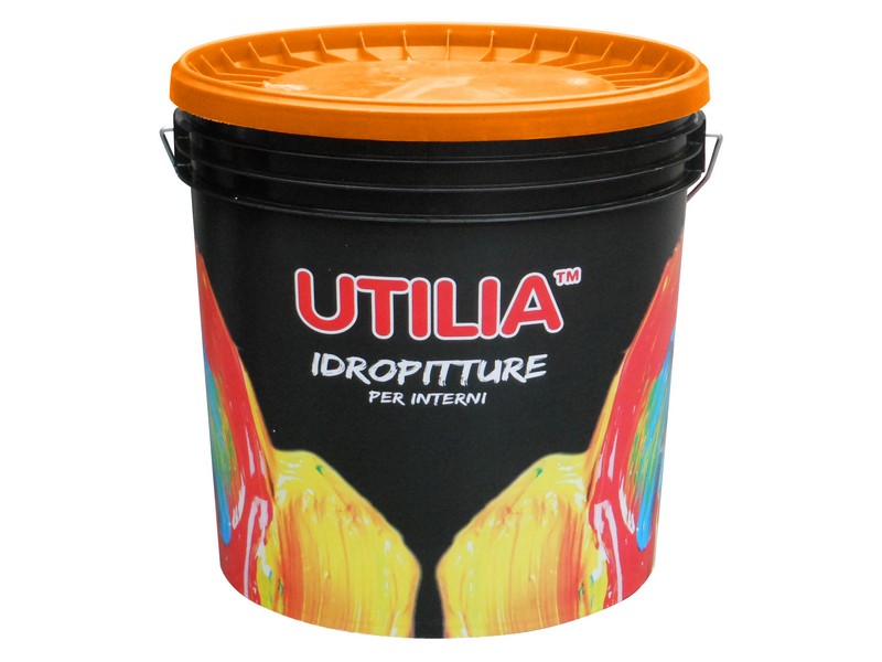 Utilia IDROPITTURA SEMILAVABILE col.Bianco Lt.14 - immagine 2
