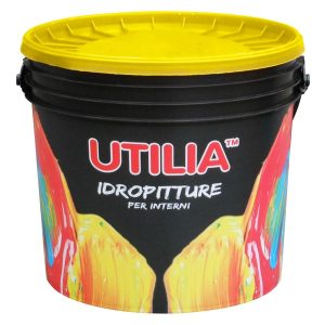 Utilia IDROPITTURA LAVABILE col.Bianco Lt.4