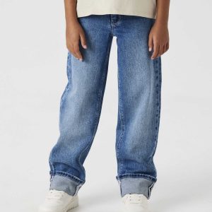 Jeans Name It straight leg unisex adulto blu medio