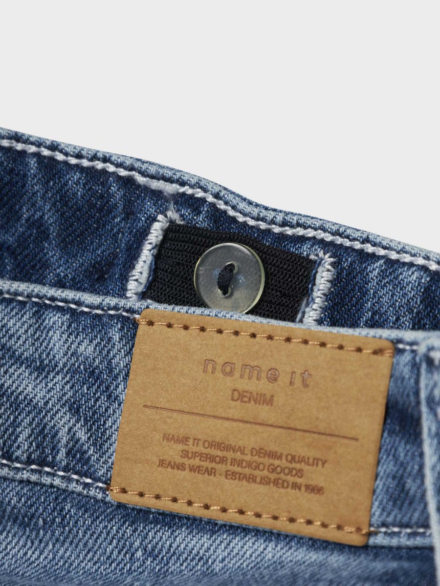 Jeans Name It straight leg unisex adulto blu medio - immagine 5