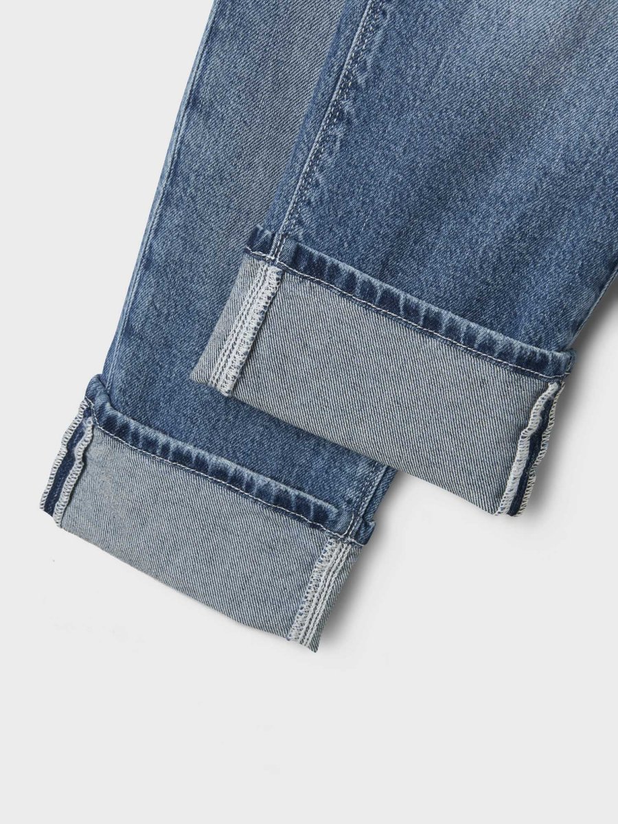 Jeans Name It straight leg unisex adulto blu medio - immagine 6