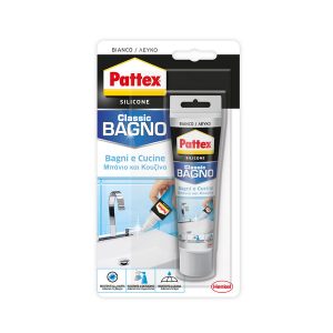 Henkel SILICONE PATTEX BAGNI E CUCINE BIANCO BLISTER  ml. 50