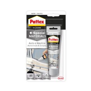 Henkel SILICONE PATTEX AUTO E NAUTICA NERO BLISTER  ml. 50