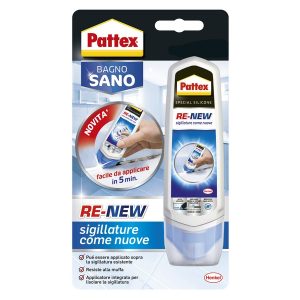 Henkel SILICONE PATTEX BAGNO SANO RE-NEW  ml. 100
