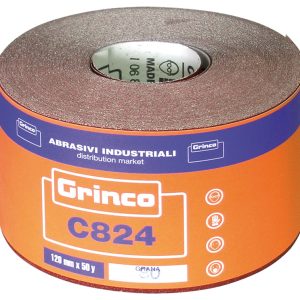 Abrasivi Industriali CARTA ABRASIVA GRINCO C824 CM.11,5 h X 45MT. grana 40