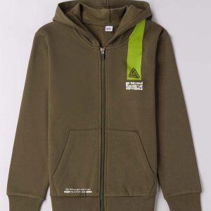 FELPA CON CAPPUCCIO BTS iDO DA RAGAZZO VERDE