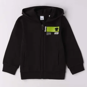 FELPA CON CAPPUCCIO BTS iDO DA BAMBINO NERO