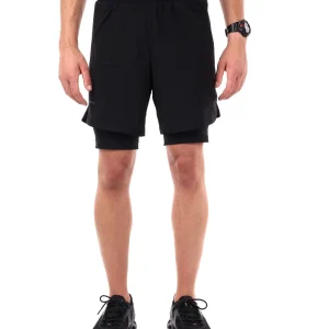 SHORT RUNNING 2 IN 1 ALLEN ENERGETICS DA UOMO NERO