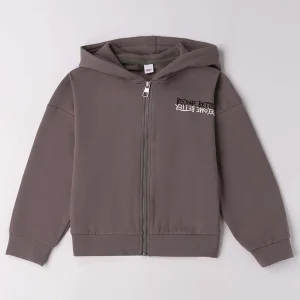 FELPA CON CAPPUCCIO BTS iDO DA RAGAZZA GRIGIO