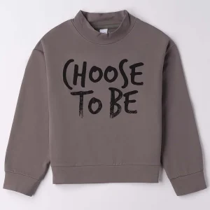 FELPA LUPETTO BTS iDO DA RAGAZZA GRIGIO