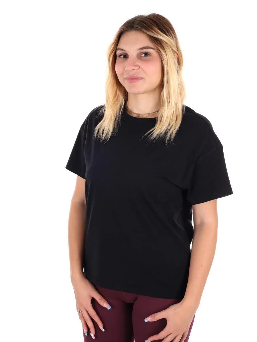 T-SHIRT TRAINING ENZA ENERGETICS DA DONNA NERO - immagine 3