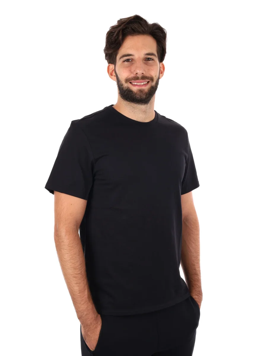 T-SHIRT TRAINING ENZO ENERGETICS DA UOMO NERO - immagine 2