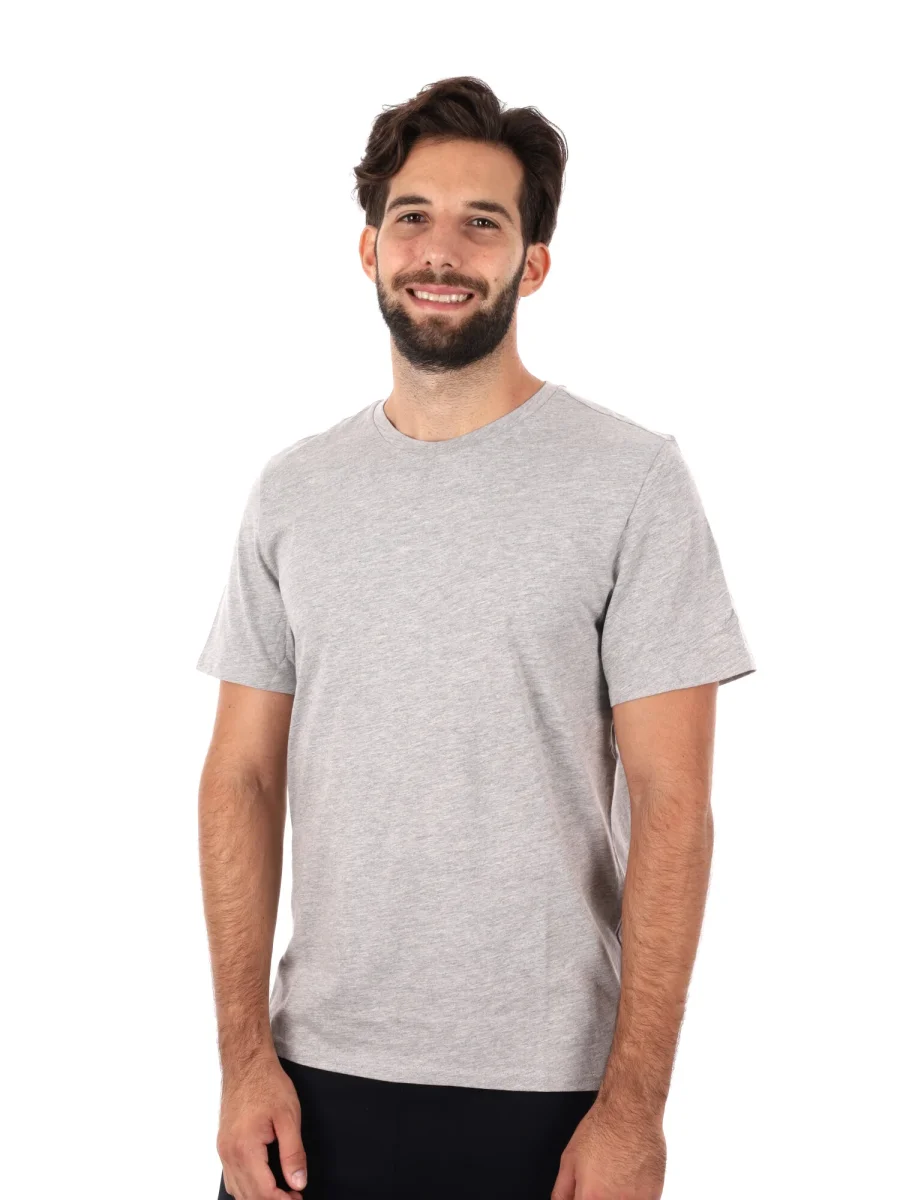 T-SHIRT TRAINING ENZO ENERGETICS DA UOMO GRIGIO - immagine 3