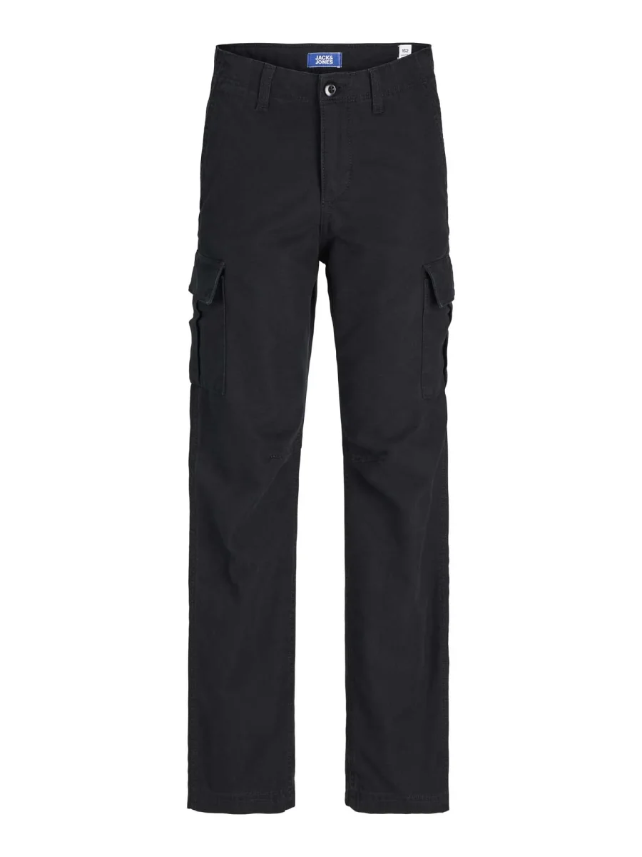 PANTALONE CARGO JACK&JONES DA BAMBINO NERO - immagine 3