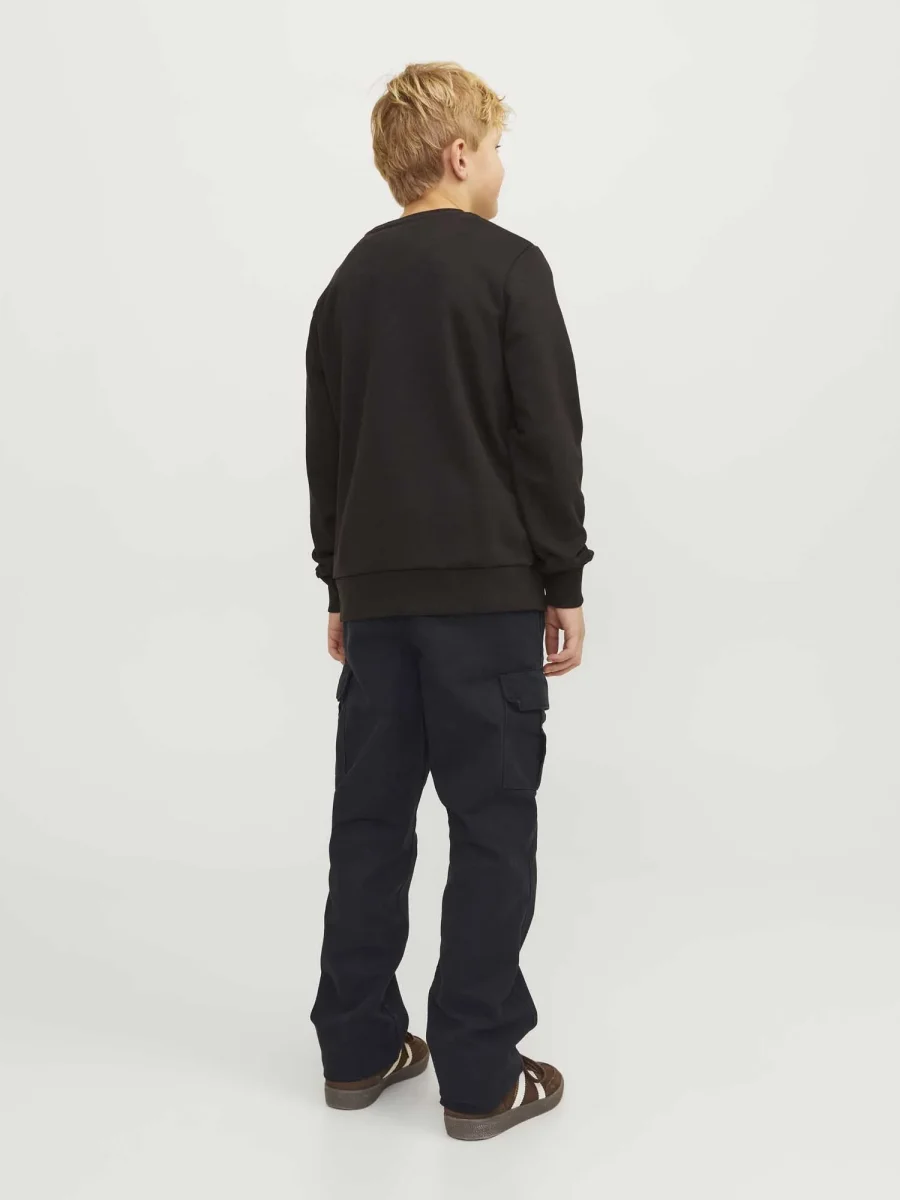 PANTALONE CARGO JACK&JONES DA BAMBINO NERO - immagine 4