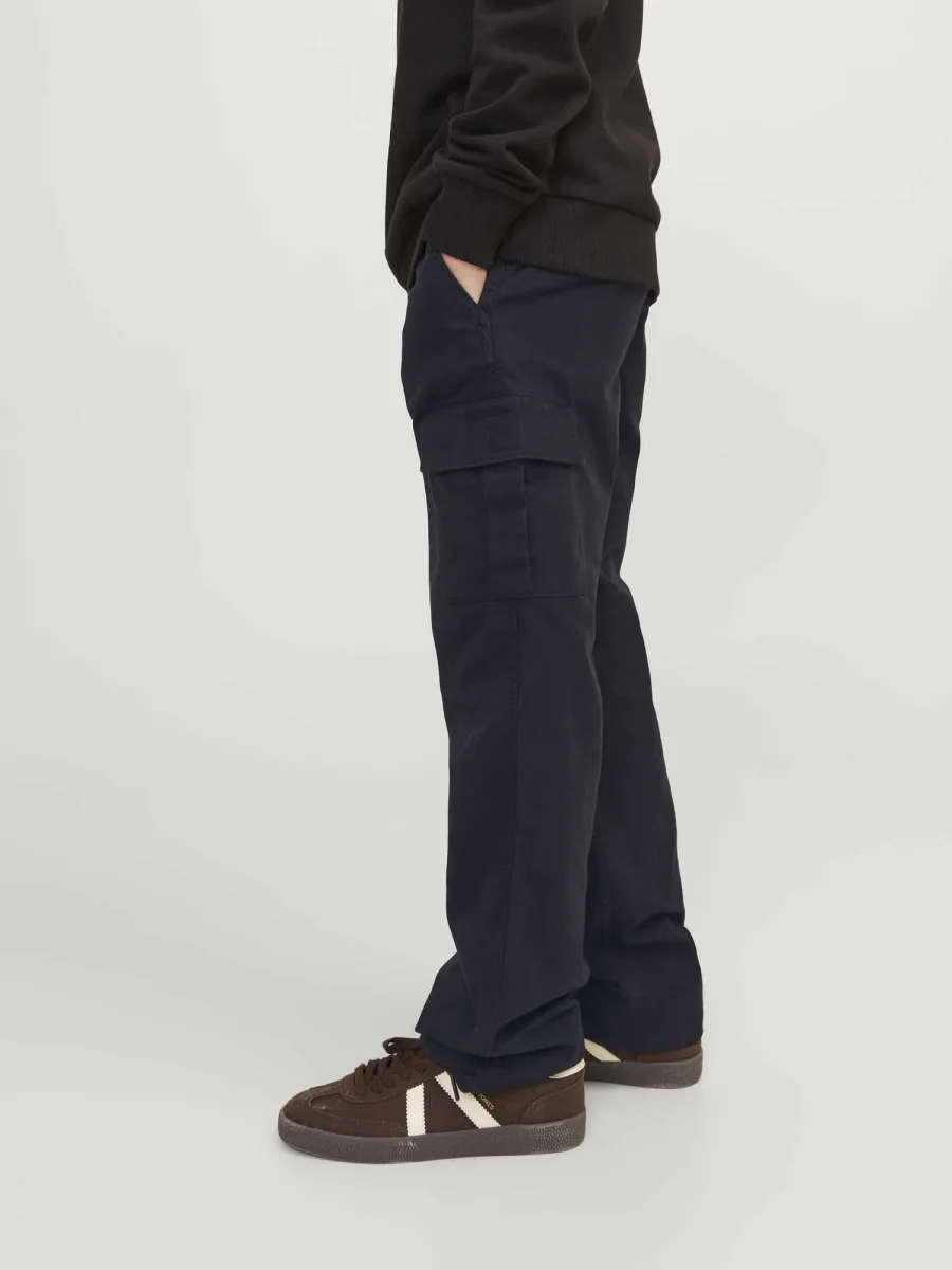 PANTALONE CARGO JACK&JONES DA BAMBINO NERO - immagine 6