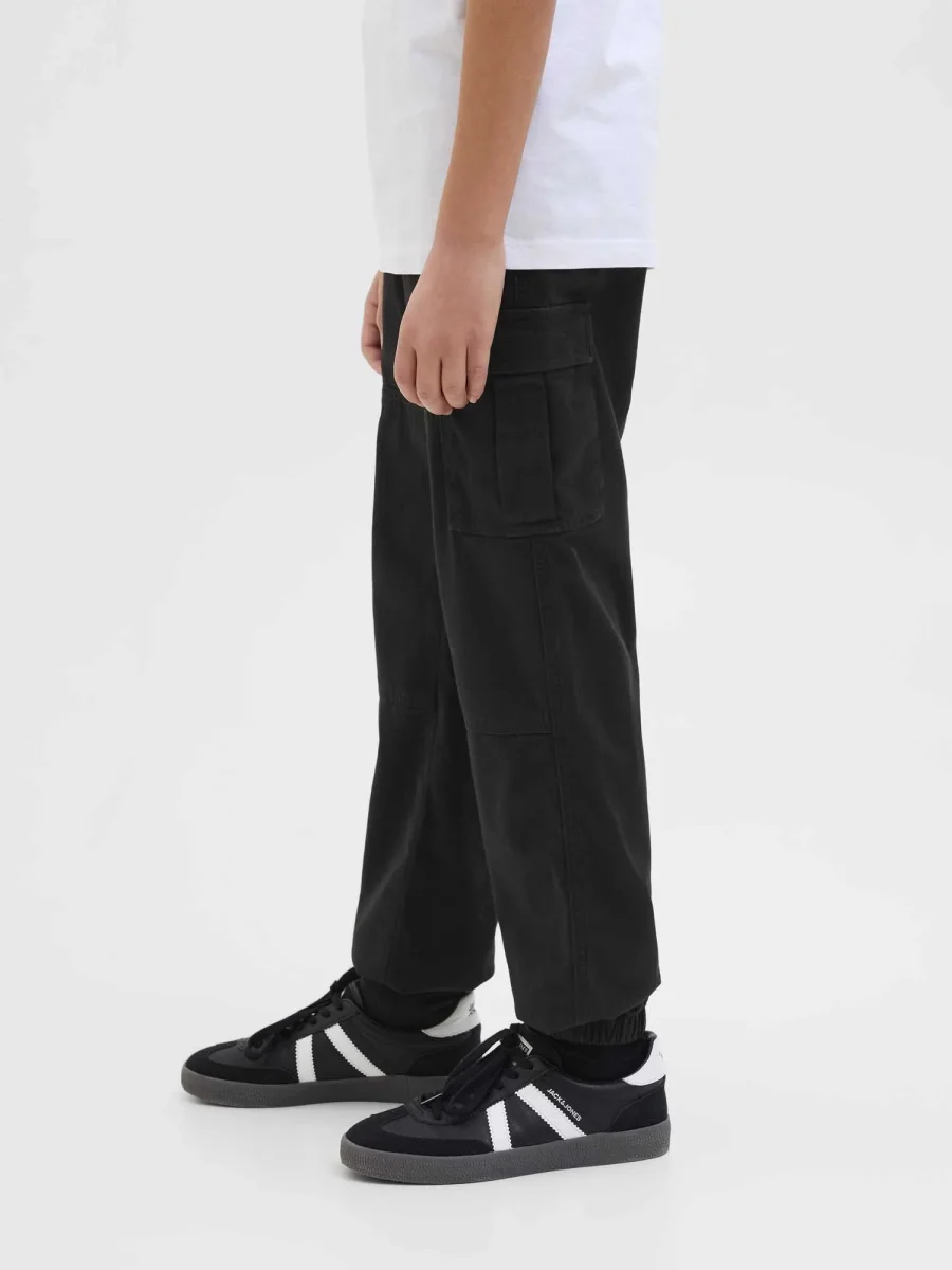 PANTALONE KANE CARGO JACK&JONES DA BAMBINO NERO - immagine 6