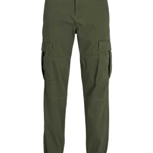 PANTALONE KANE CARGO JACK&JONES DA BAMBINO OLIVA
