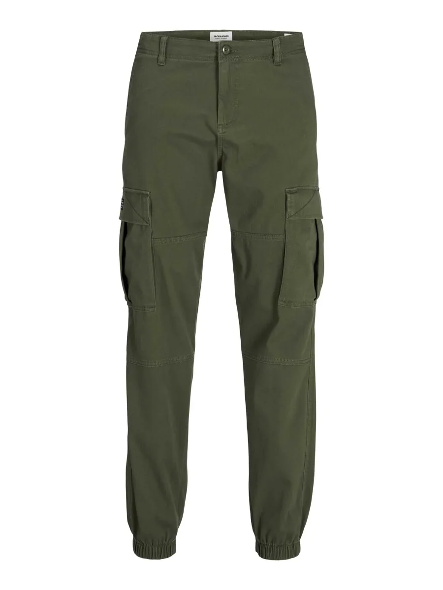 PANTALONE KANE CARGO JACK&JONES DA BAMBINO OLIVA