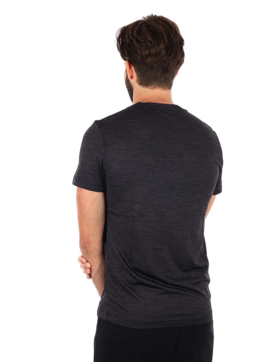 T-SHIRT TRAINING TELLY ENERGETICS DA UOMO NERO - immagine 5