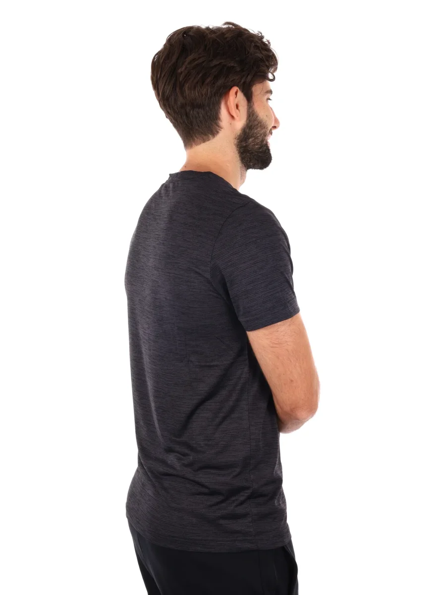 T-SHIRT TRAINING TELLY ENERGETICS DA UOMO NERO - immagine 7