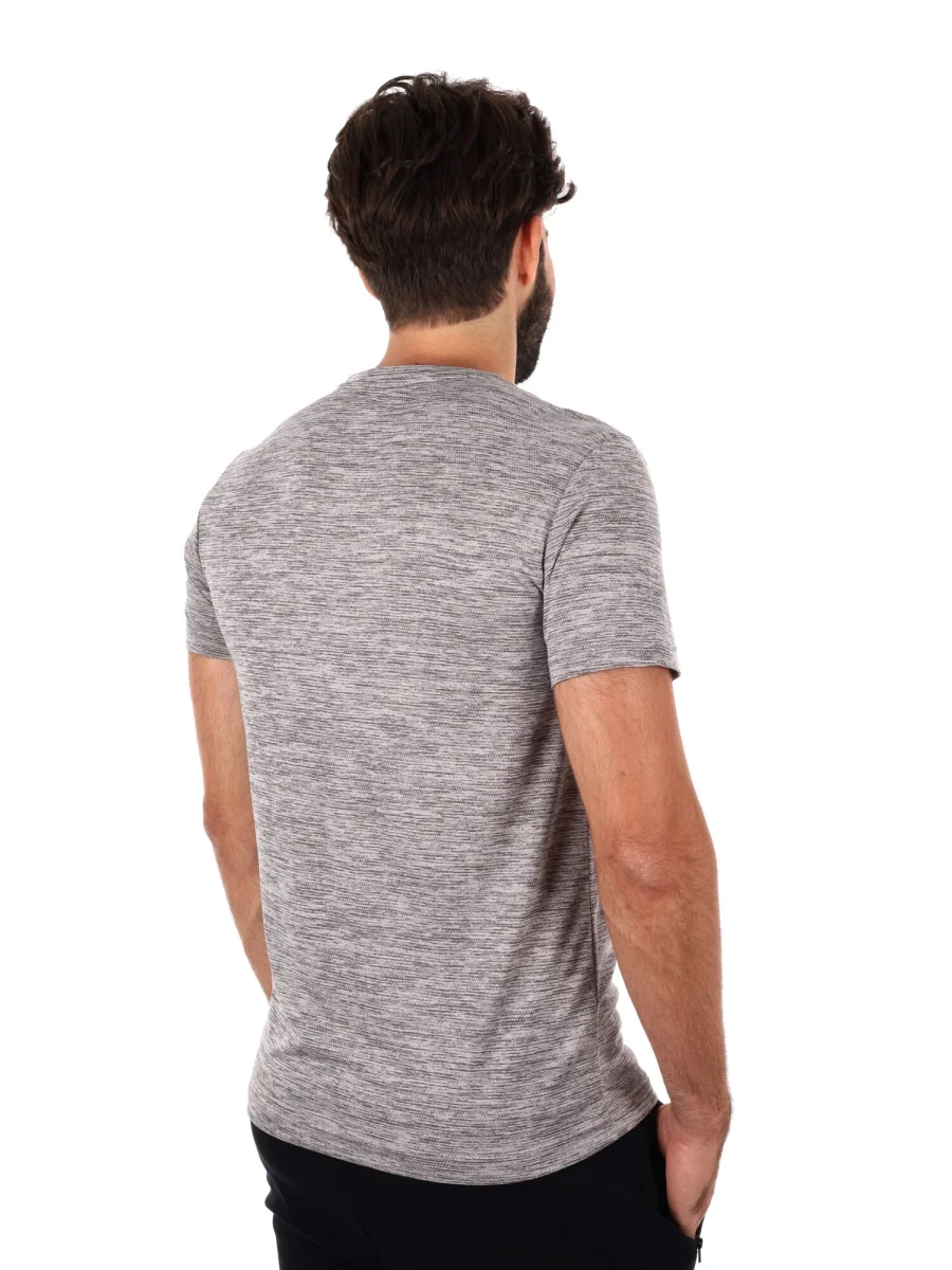 T-SHIRT TRAINING TELLY ENERGETICS DA UOMO GRIGIO - immagine 6